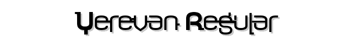 Yerevan Regular font